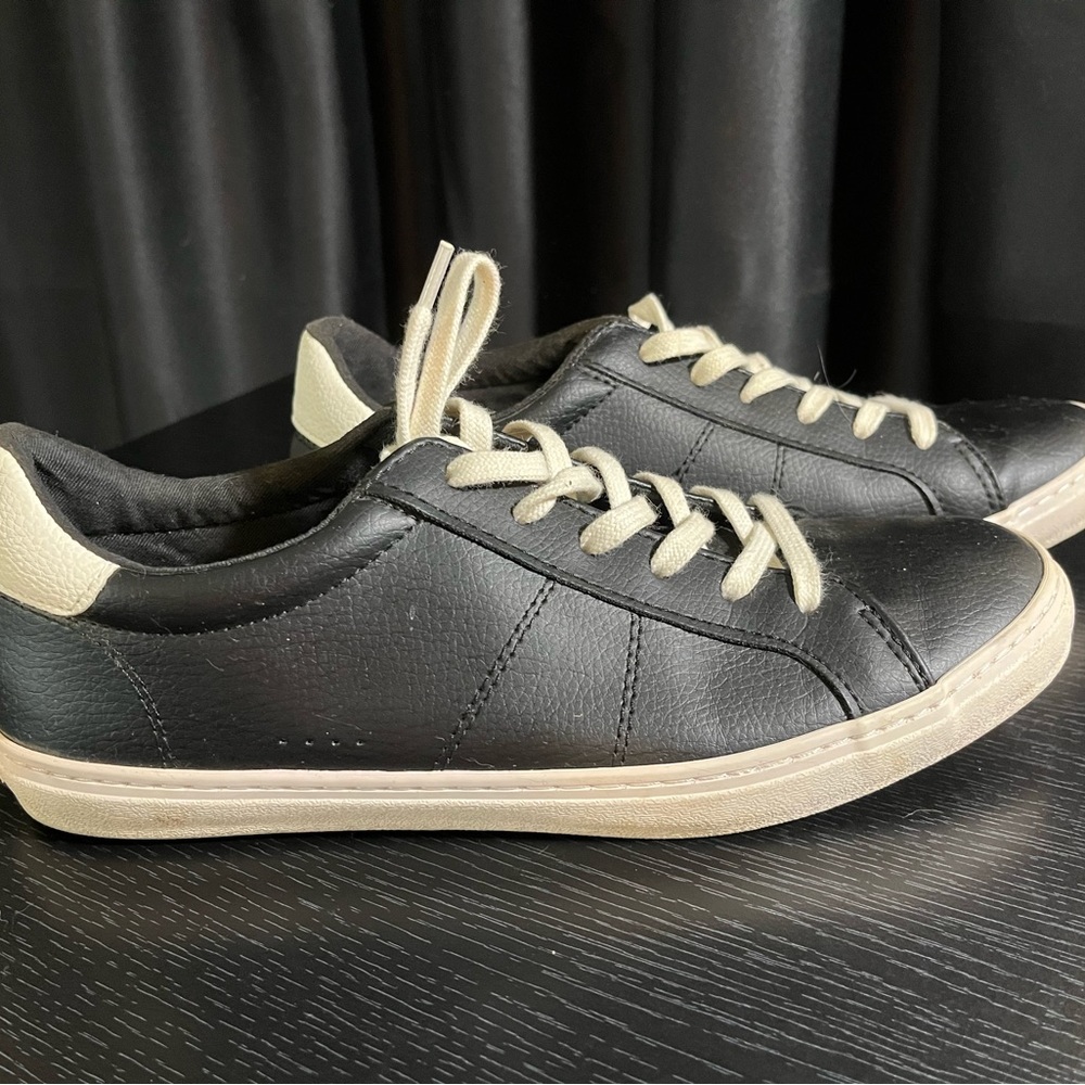 Black sneakers
